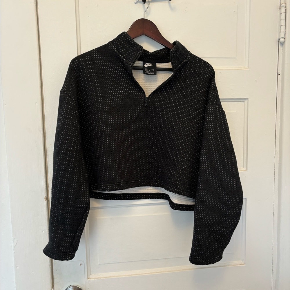 Nike cropped Tech Fleece Pullover